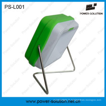 2016 portable vente chaude PS-L001 conduit lampe de lecture de Table solaire pour l’éclairage intérieur solaire